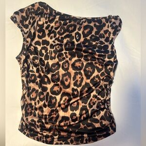 Leopard Print Women's Top